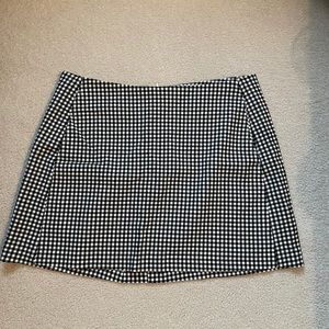 UO Gingham Mini Skirt
